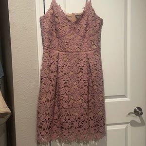 City Chic size M/18 Lace Cami Midi Dress